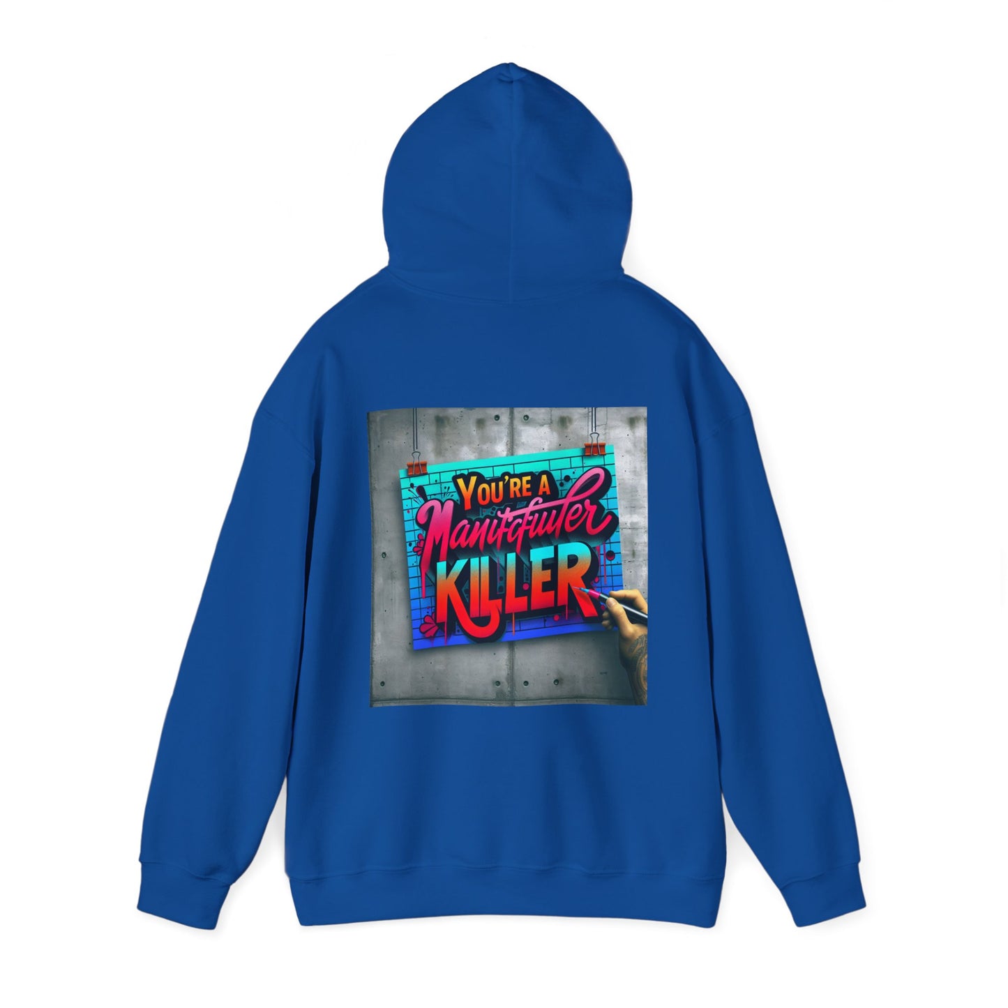 Hoodie - Natural Born Killer Front Print Unisex Heavy Blend™ Hooded Sweatshirt