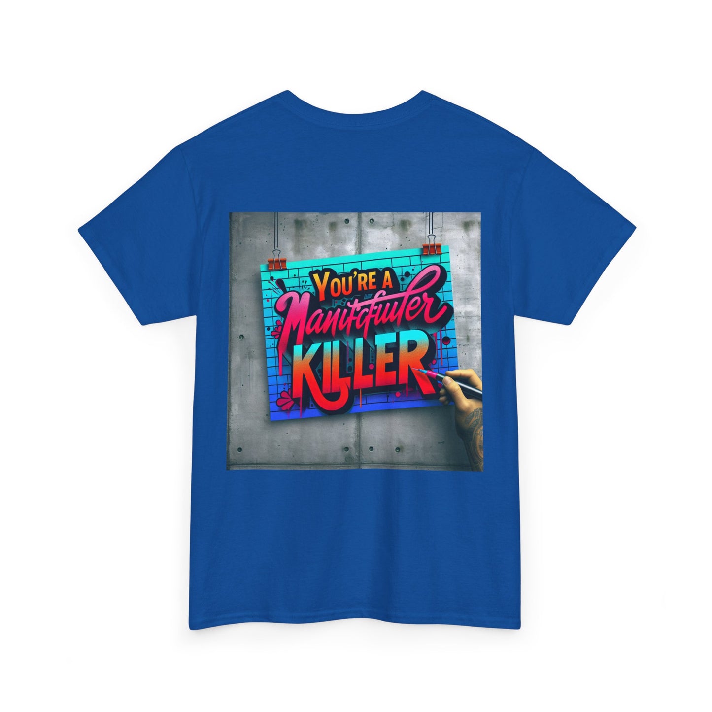 Tee - Natural Born Killer Graphic Print Unisex Heavy Cotton Tee