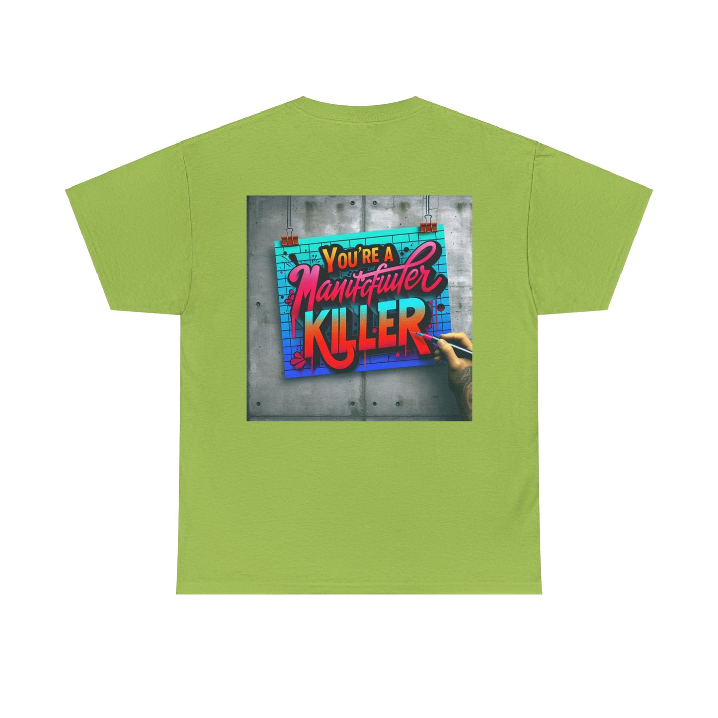 Tee - Natural Born Killer Graphic Print Unisex Heavy Cotton Tee