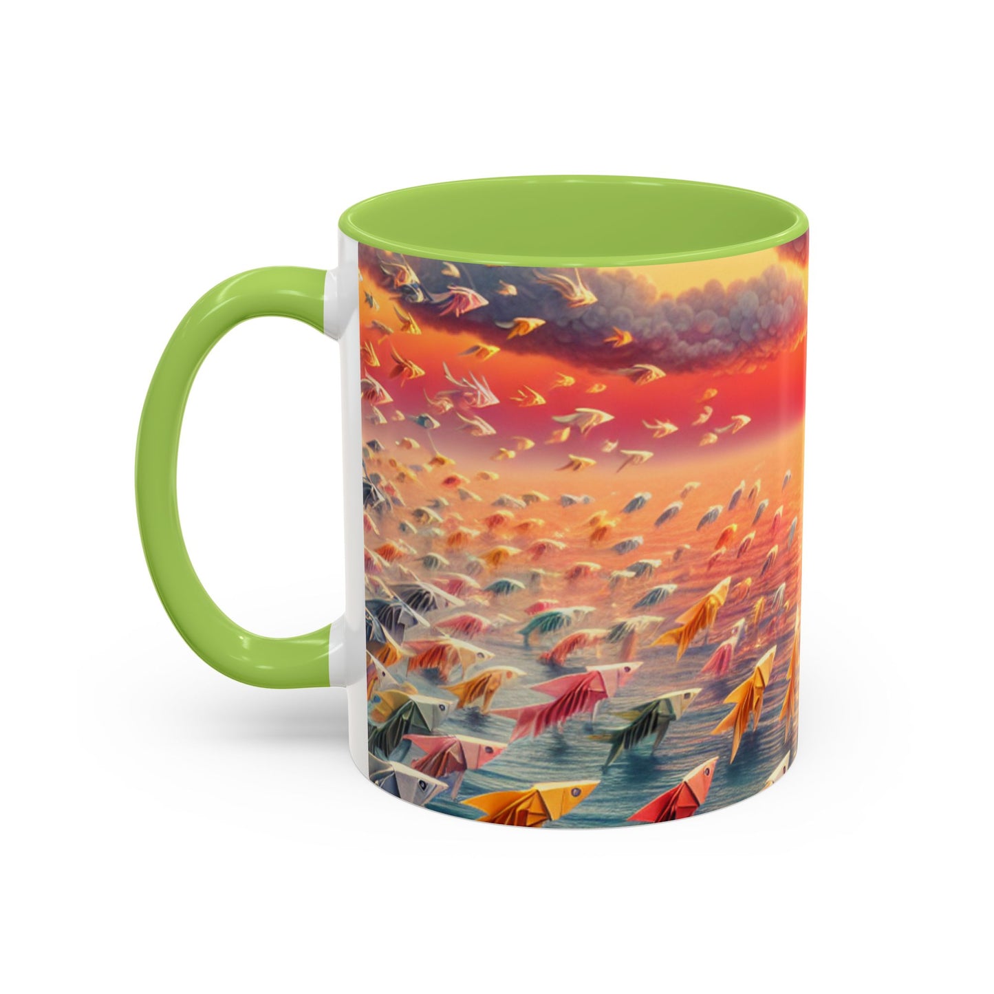 Coffee Mug - Swimming Fish Design