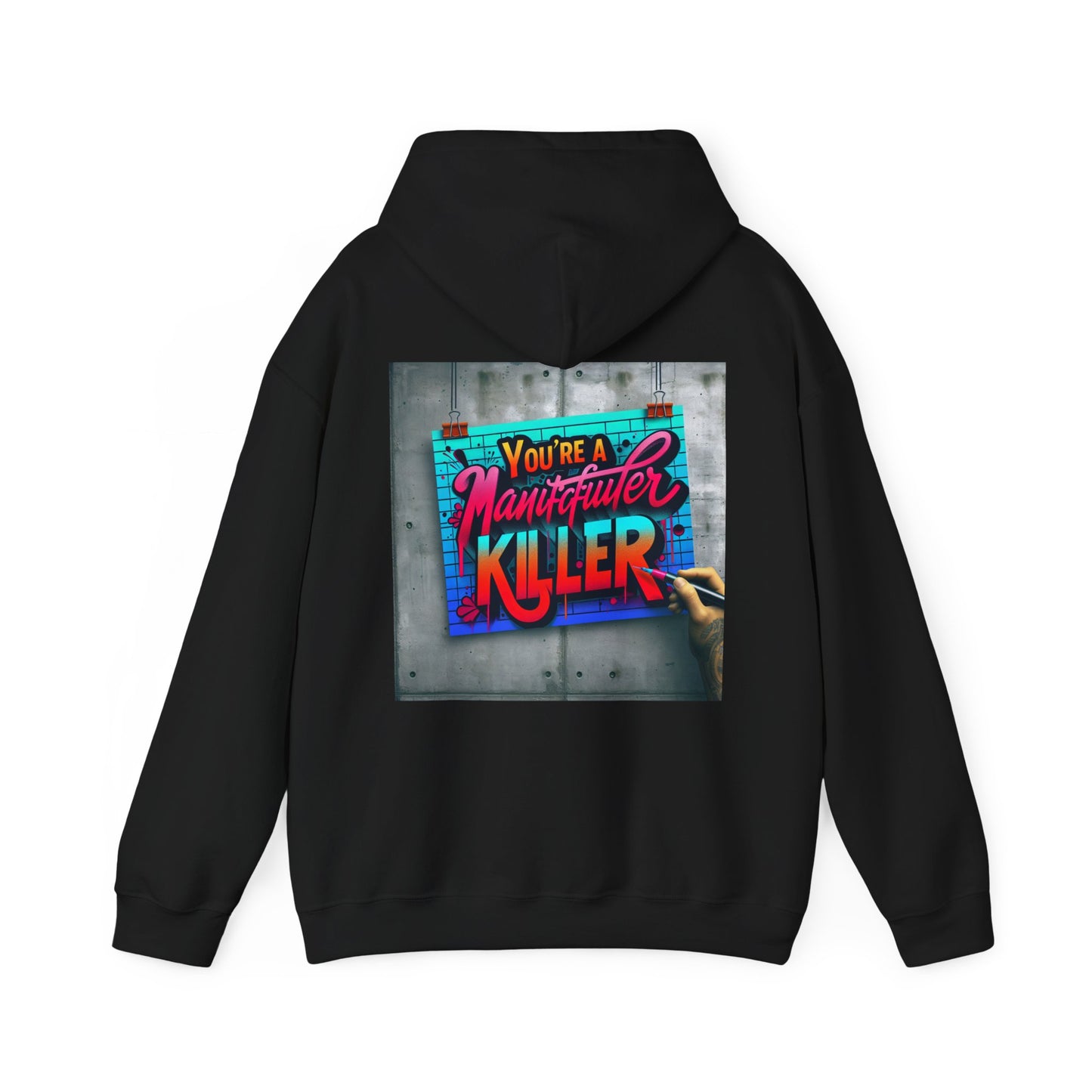 Hoodie - Natural Born Killer Front Print Unisex Heavy Blend™ Hooded Sweatshirt