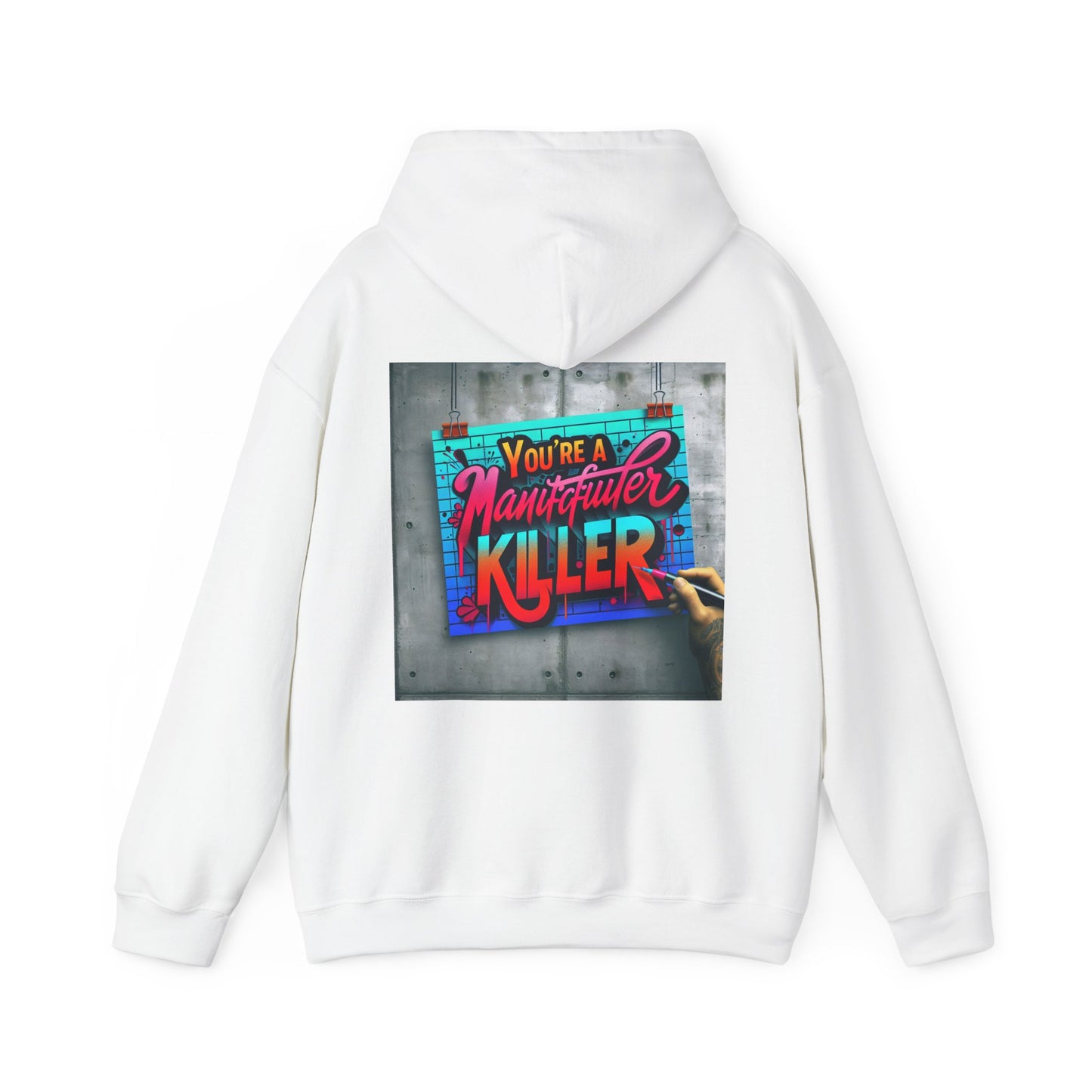 Hoodie - Natural Born Killer Front Print Unisex Heavy Blend™ Hooded Sweatshirt