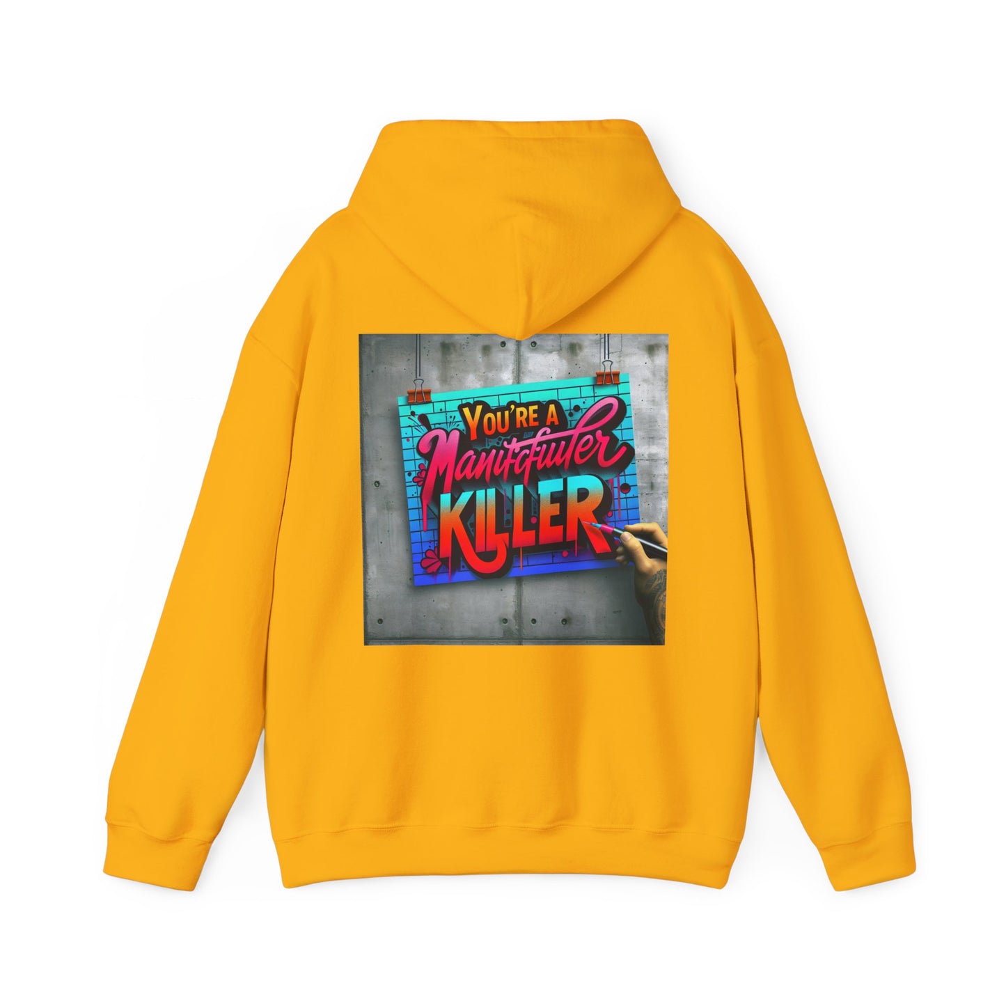 Hoodie - Natural Born Killer Front Print Unisex Heavy Blend™ Hooded Sweatshirt