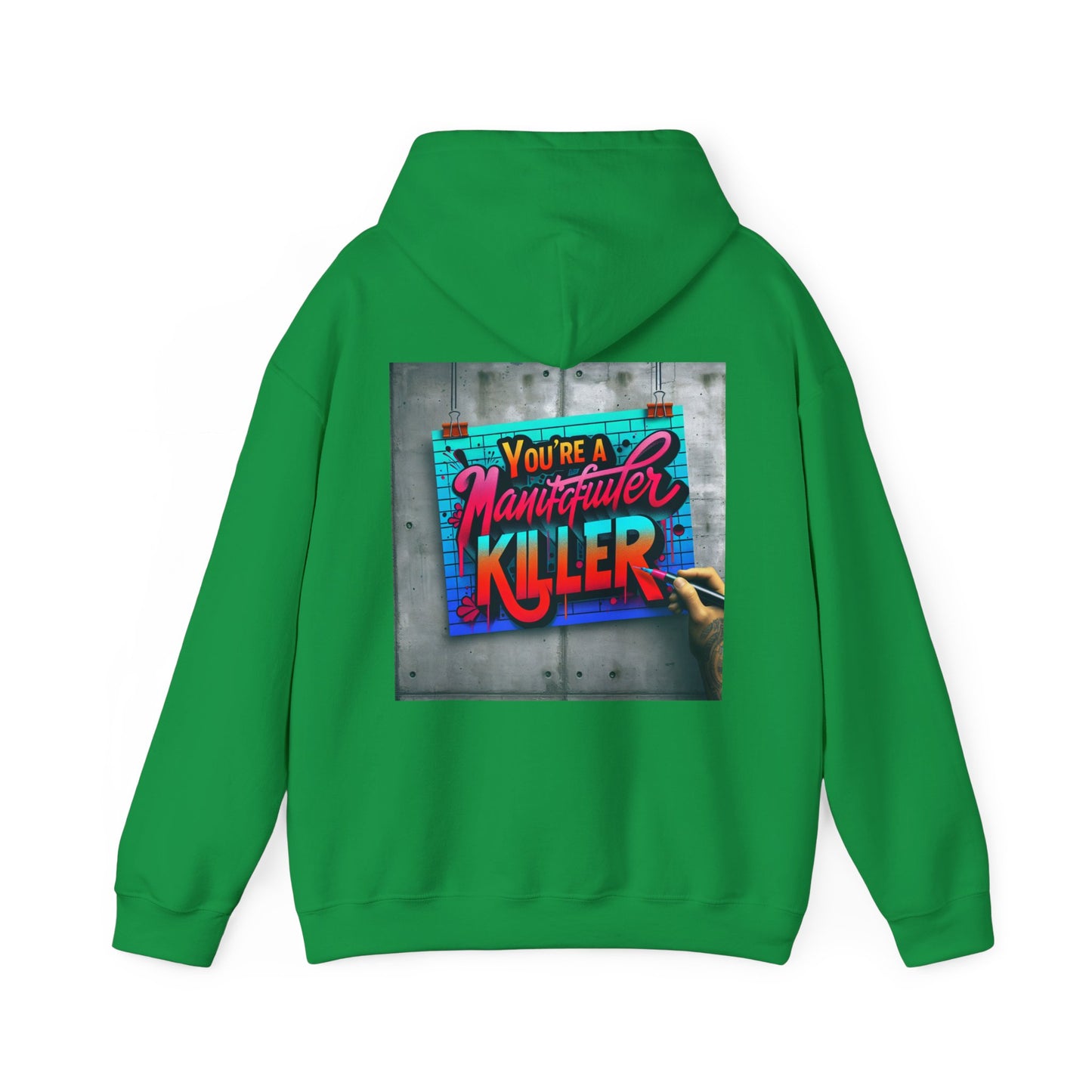 Hoodie - Natural Born Killer Front Print Unisex Heavy Blend™ Hooded Sweatshirt