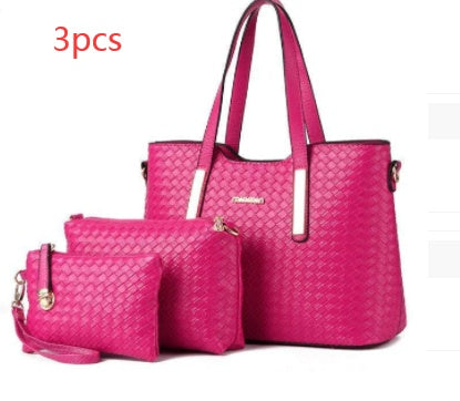 Set of 3 classic ladies' handbags.