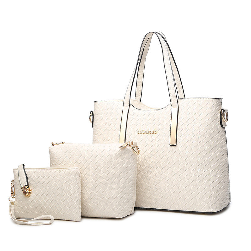 Set of 3 classic ladies' handbags.