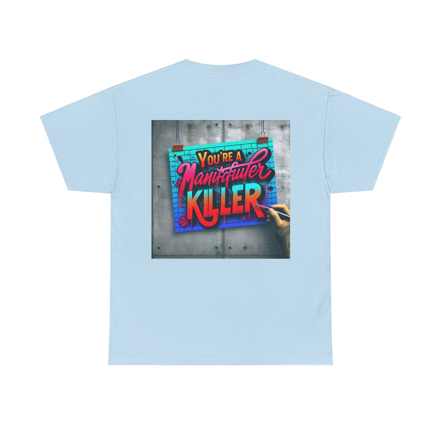 Tee - Natural Born Killer Graphic Print Unisex Heavy Cotton Tee