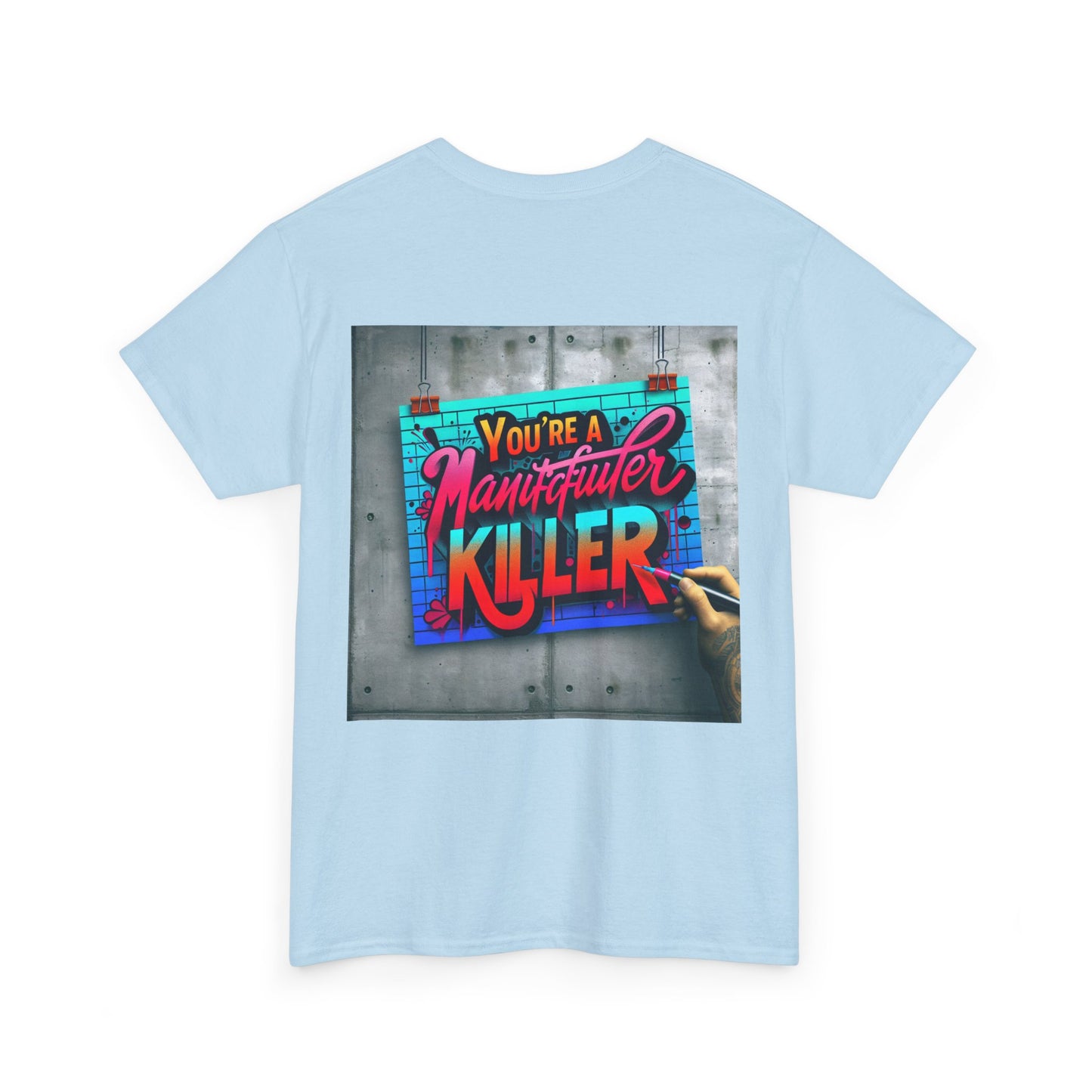 Tee - Natural Born Killer Graphic Print Unisex Heavy Cotton Tee